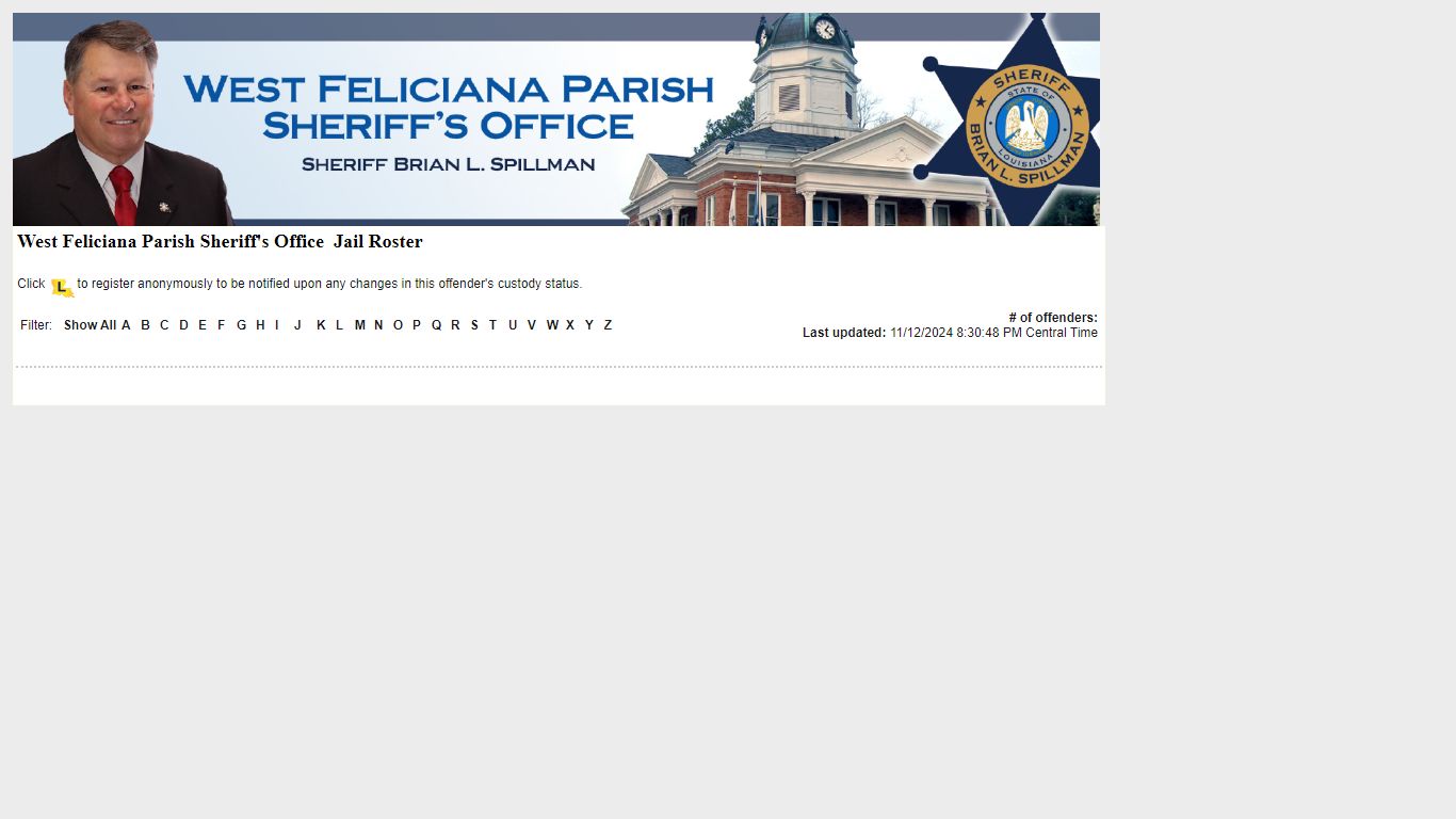 West Feliciana Parish Detention Center